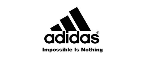 adidas logo and slogan.